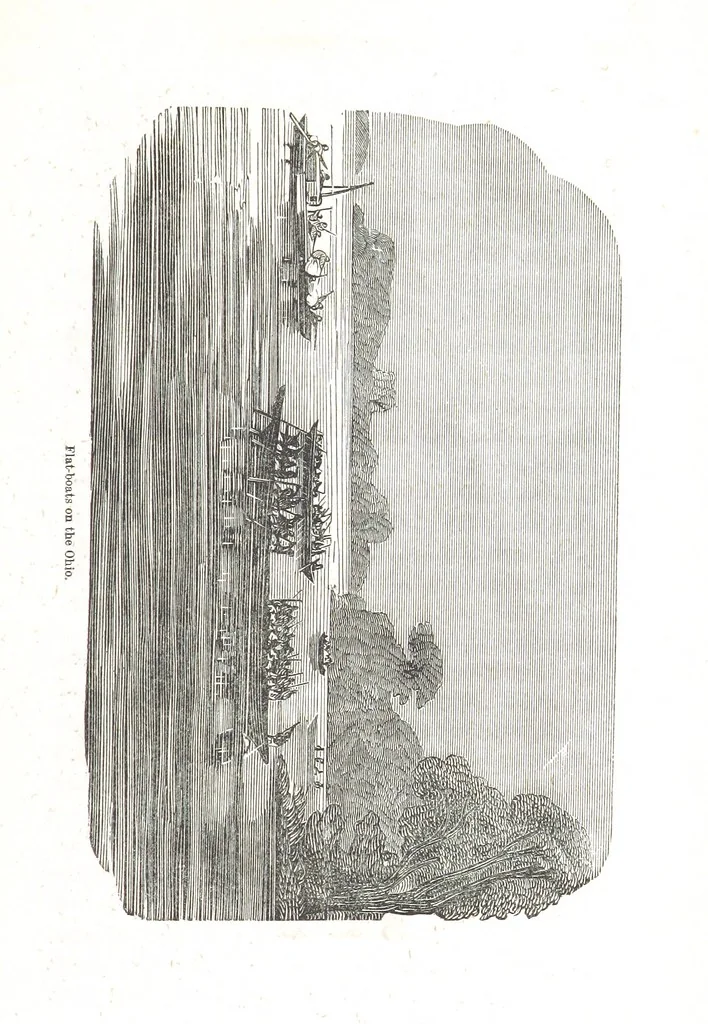 An illustration from Nights in a block house: or, sketches of border life, etc, 1852, leaf 301