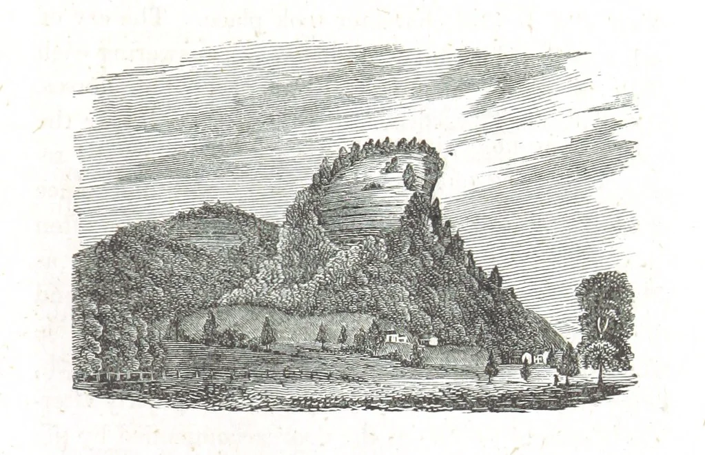 An illustration from Nights in a block house: or, sketches of border life, etc, 1852, leaf 315
