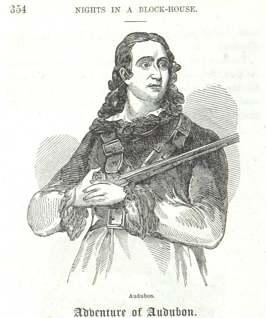 An illustration from Nights in a block house: or, sketches of border life, etc, 1852, leaf 360