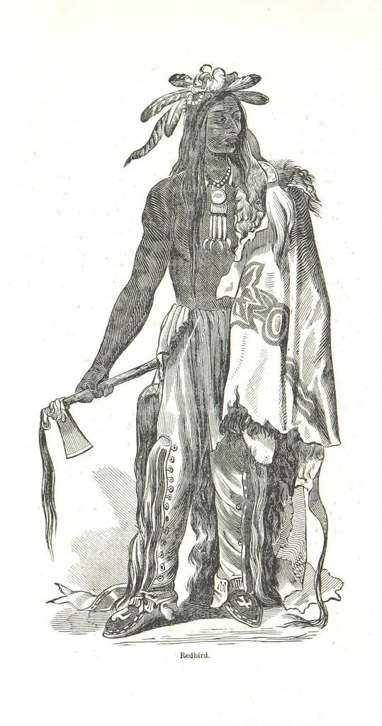 An illustration from Nights in a block house: or, sketches of border life, etc, 1852, leaf 40