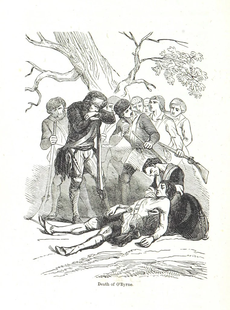 An illustration from Nights in a block house: or, sketches of border life, etc, 1852, leaf 400