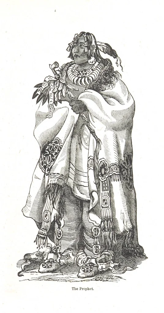 An illustration from Nights in a block house: or, sketches of border life, etc, 1852, leaf 405