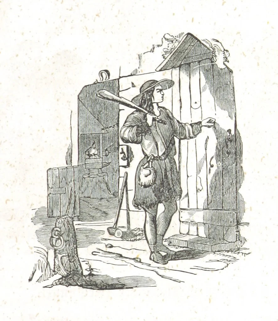 An illustration from Nights in a block house: or, sketches of border life, etc, 1852, leaf 81