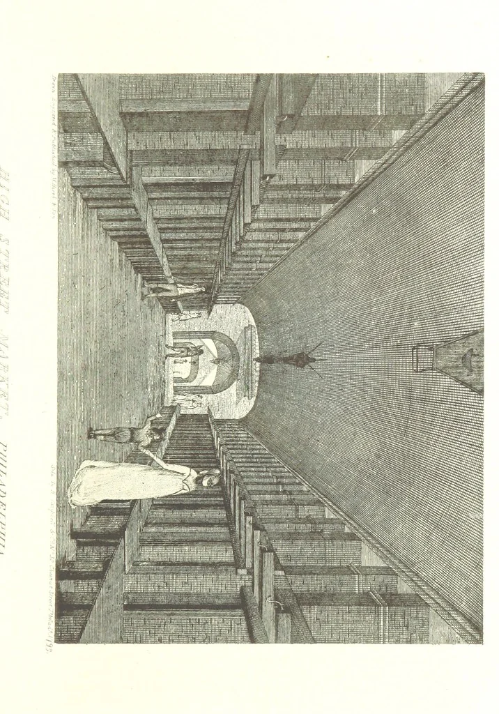 An illustration from Annals of Philadelphia, being a collection of memoirs, anecdotes, and incidents of the city and its inhabitants, from the days of the Pilgrim founders ... To which is added an appendix, containing olden time researches and reminiscences of New York City, 1844, leaf 207