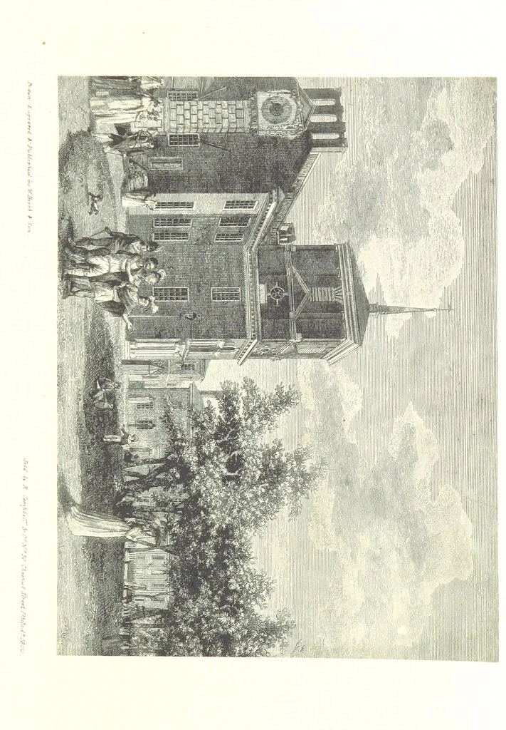 An illustration from Annals of Philadelphia, being a collection of memoirs, anecdotes, and incidents of the city and its inhabitants, from the days of the Pilgrim founders ... To which is added an appendix, containing olden time researches and reminiscences of New York City, 1844, leaf 247