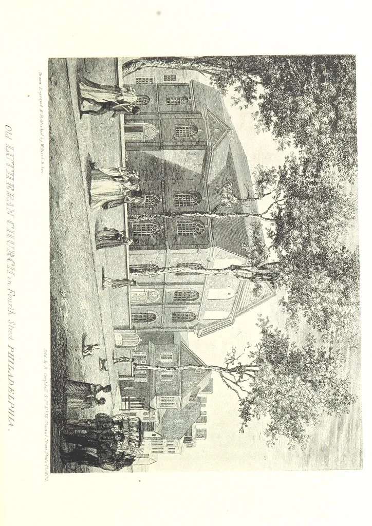 An illustration from Annals of Philadelphia, being a collection of memoirs, anecdotes, and incidents of the city and its inhabitants, from the days of the Pilgrim founders ... To which is added an appendix, containing olden time researches and reminiscences of New York City, 1844, leaf 357