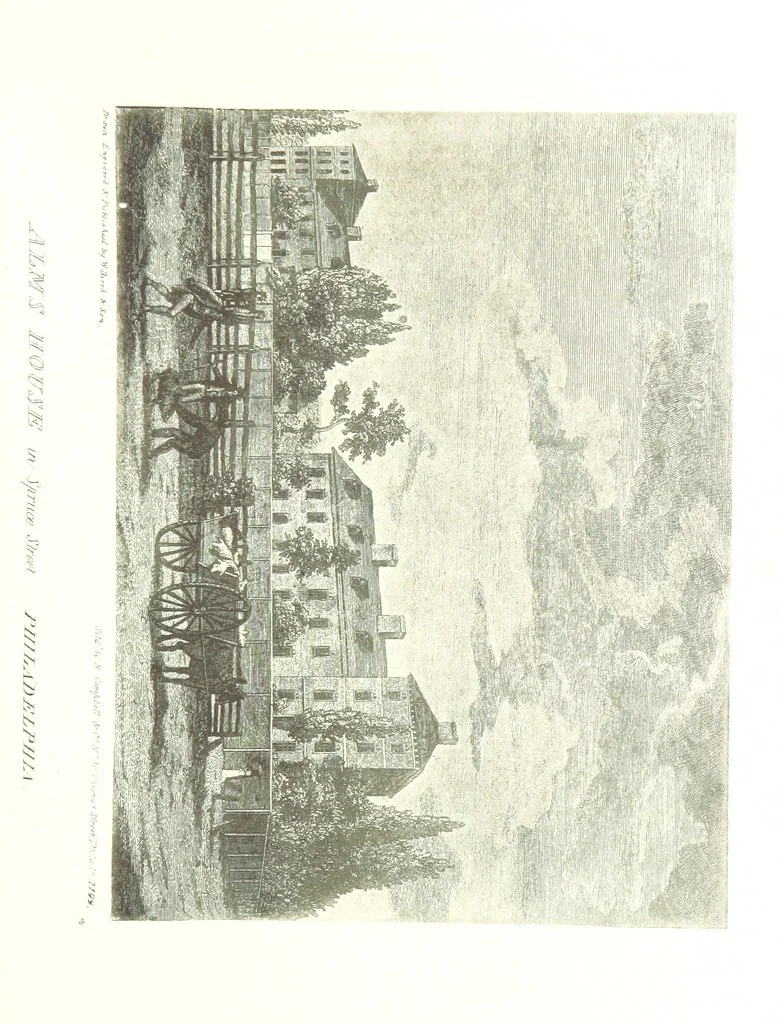 An illustration from Annals of Philadelphia, being a collection of memoirs, anecdotes, and incidents of the city and its inhabitants, from the days of the Pilgrim founders ... To which is added an appendix, containing olden time researches and reminiscences of New York City, 1844, leaf 385