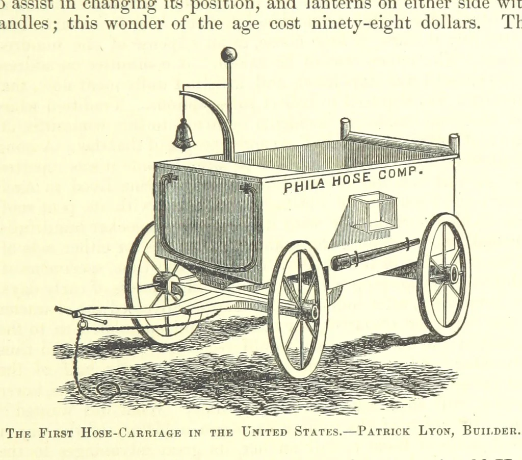 An illustration from Annals of Philadelphia, being a collection of memoirs, anecdotes, and incidents of the city and its inhabitants, from the days of the Pilgrim founders ... To which is added an appendix, containing olden time researches and reminiscences of New York City, 1844, leaf 481