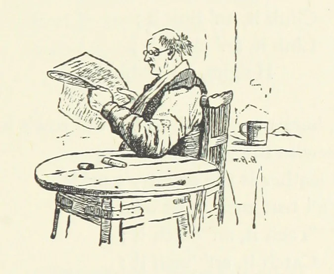 An illustration from Fireside Tales, 1885, leaf 33