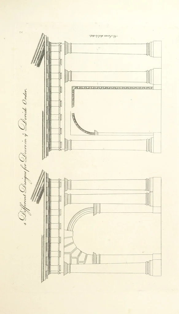 An illustration from Old English and French ornaments; comprising 244 Designs ... by Chippendale, I. Jones, Johnson, Lock, and Pether ... Collected and republished by J. W, 1858, leaf 175