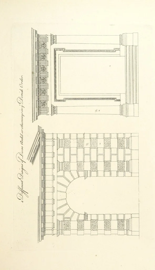 An illustration from Old English and French ornaments; comprising 244 Designs ... by Chippendale, I. Jones, Johnson, Lock, and Pether ... Collected and republished by J. W, 1858, leaf 179