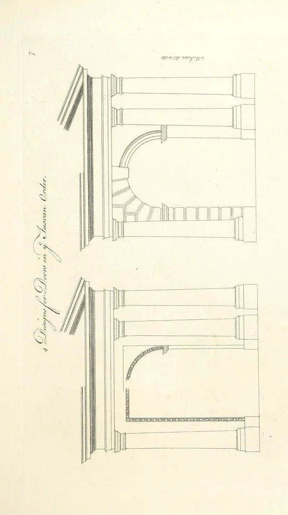 An illustration from Old English and French ornaments; comprising 244 Designs ... by Chippendale, I. Jones, Johnson, Lock, and Pether ... Collected and republished by J. W, 1858, leaf 181