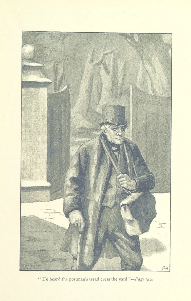 An illustration from For Auld Lang Syne; a nineteenth century story ... Illustrated by E. M. Taylor, 1889, leaf 349