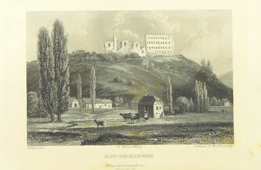 An illustration from Die malerische und romantische Pfalz, etc, 1840, leaf 170
