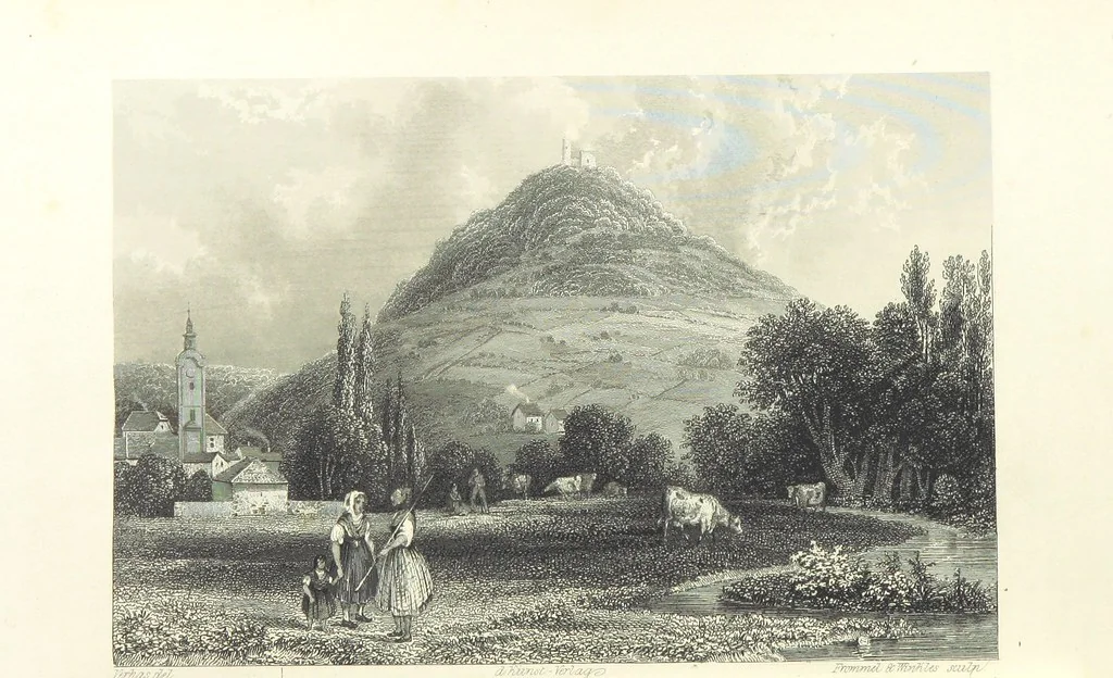 An illustration from Die malerische und romantische Pfalz, etc, 1840, leaf 200