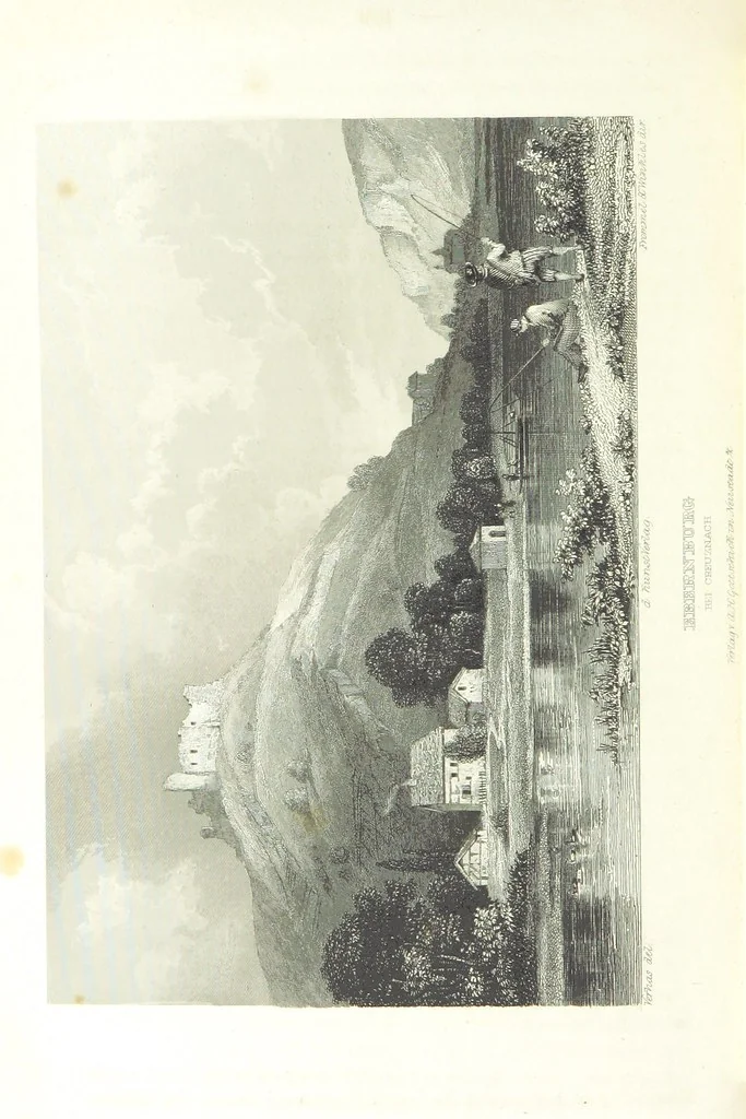 An illustration from Die malerische und romantische Pfalz, etc, 1840, leaf 214