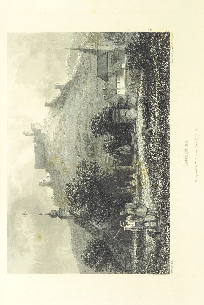 An illustration from Die malerische und romantische Pfalz, etc, 1840, leaf 244