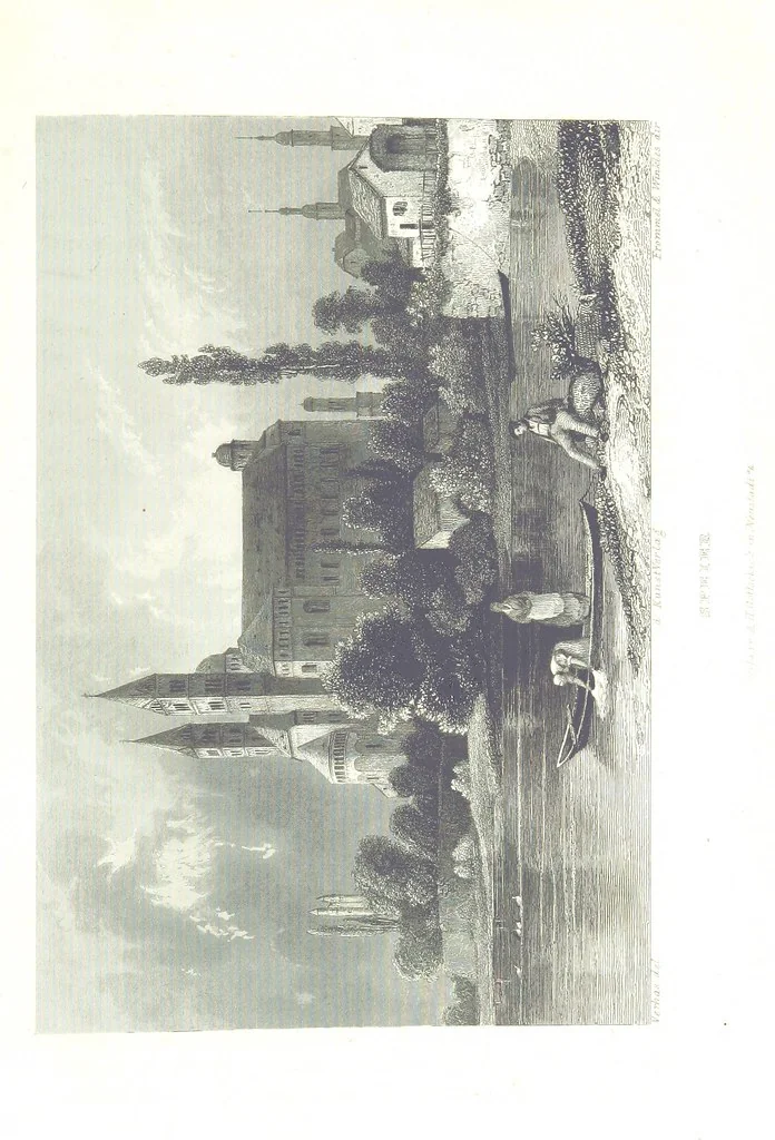 An illustration from Die malerische und romantische Pfalz, etc, 1840, leaf 249
