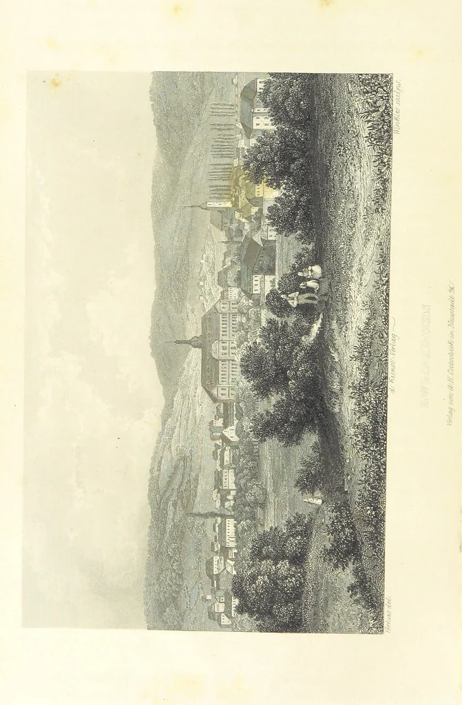 An illustration from Die malerische und romantische Pfalz, etc, 1840, leaf 32