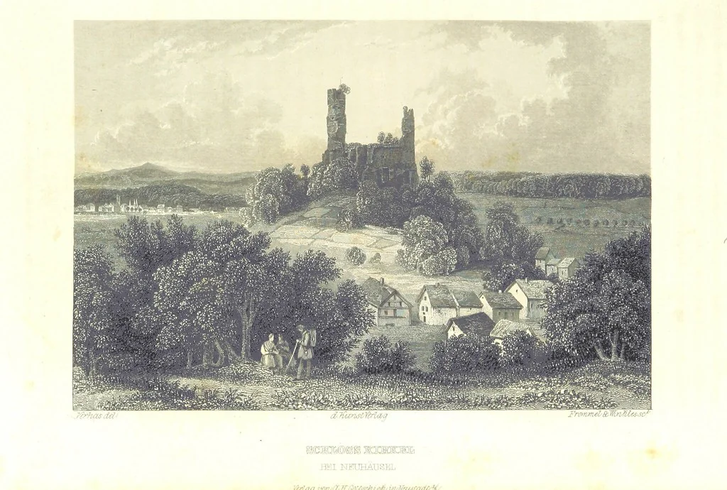 An illustration from Die malerische und romantische Pfalz, etc, 1840, leaf 47
