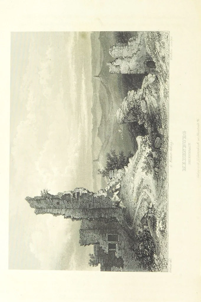 An illustration from Die malerische und romantische Pfalz, etc, 1840, leaf 76