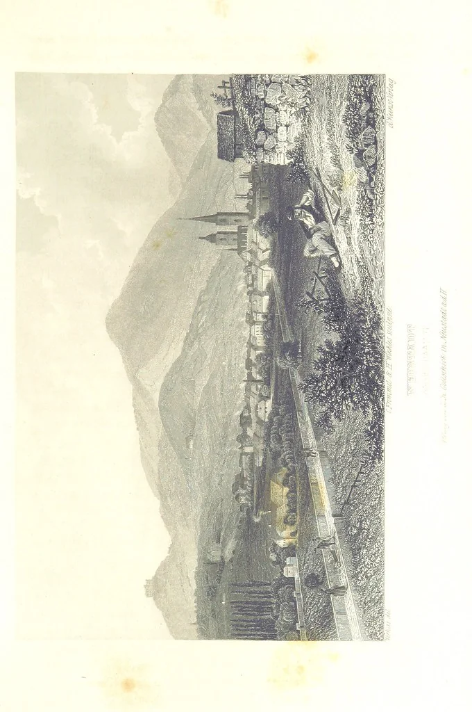 An illustration from Die malerische und romantische Pfalz, etc, 1840, leaf 95