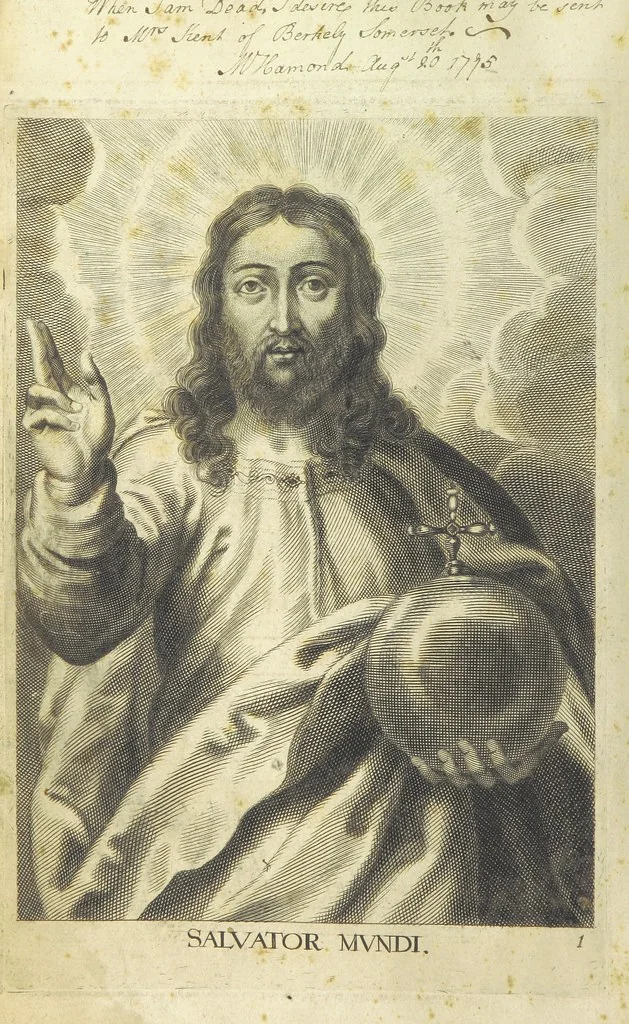 An illustration from The Life of Our Blessed Lord & Saviour Jesus Christ. An heroic poem ... Illustrated by necessary notes ... also a prefatory discourse concerning heroic poetry. With sixty copper-plates [by William Faithorne, 1693, leaf 10