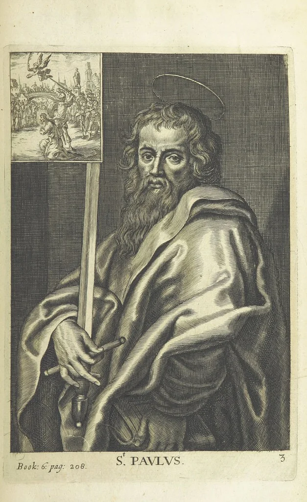 An illustration from The Life of Our Blessed Lord & Saviour Jesus Christ. An heroic poem ... Illustrated by necessary notes ... also a prefatory discourse concerning heroic poetry. With sixty copper-plates [by William Faithorne, 1693, leaf 323