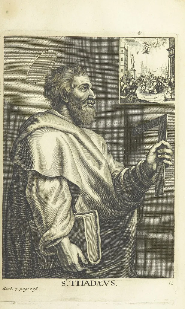 An illustration from The Life of Our Blessed Lord & Saviour Jesus Christ. An heroic poem ... Illustrated by necessary notes ... also a prefatory discourse concerning heroic poetry. With sixty copper-plates [by William Faithorne, 1693, leaf 369