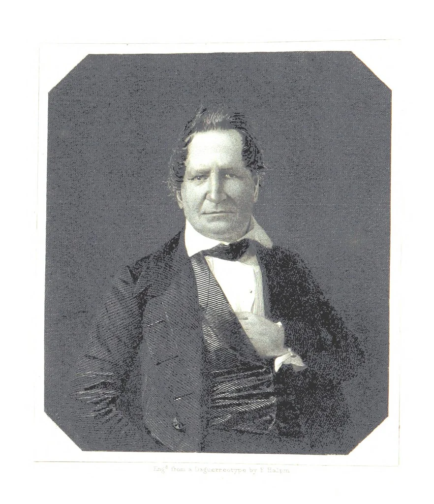 An illustration from History of Congress, biographical and political: comprising memoirs of members of the Congress of the United States, etc, 1848, leaf 26