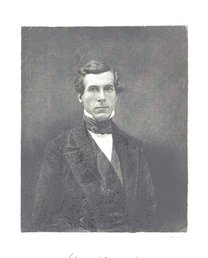 An illustration from History of Congress, biographical and political: comprising memoirs of members of the Congress of the United States, etc, 1848, leaf 374