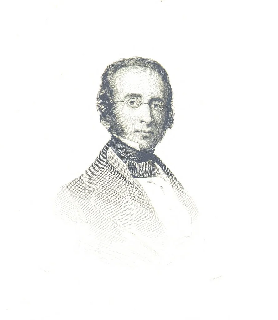 An illustration from History of Congress, biographical and political: comprising memoirs of members of the Congress of the United States, etc, 1848, leaf 417