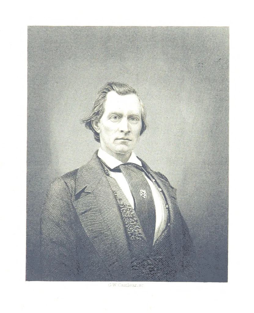 An illustration from History of Congress, biographical and political: comprising memoirs of members of the Congress of the United States, etc, 1848, leaf 491