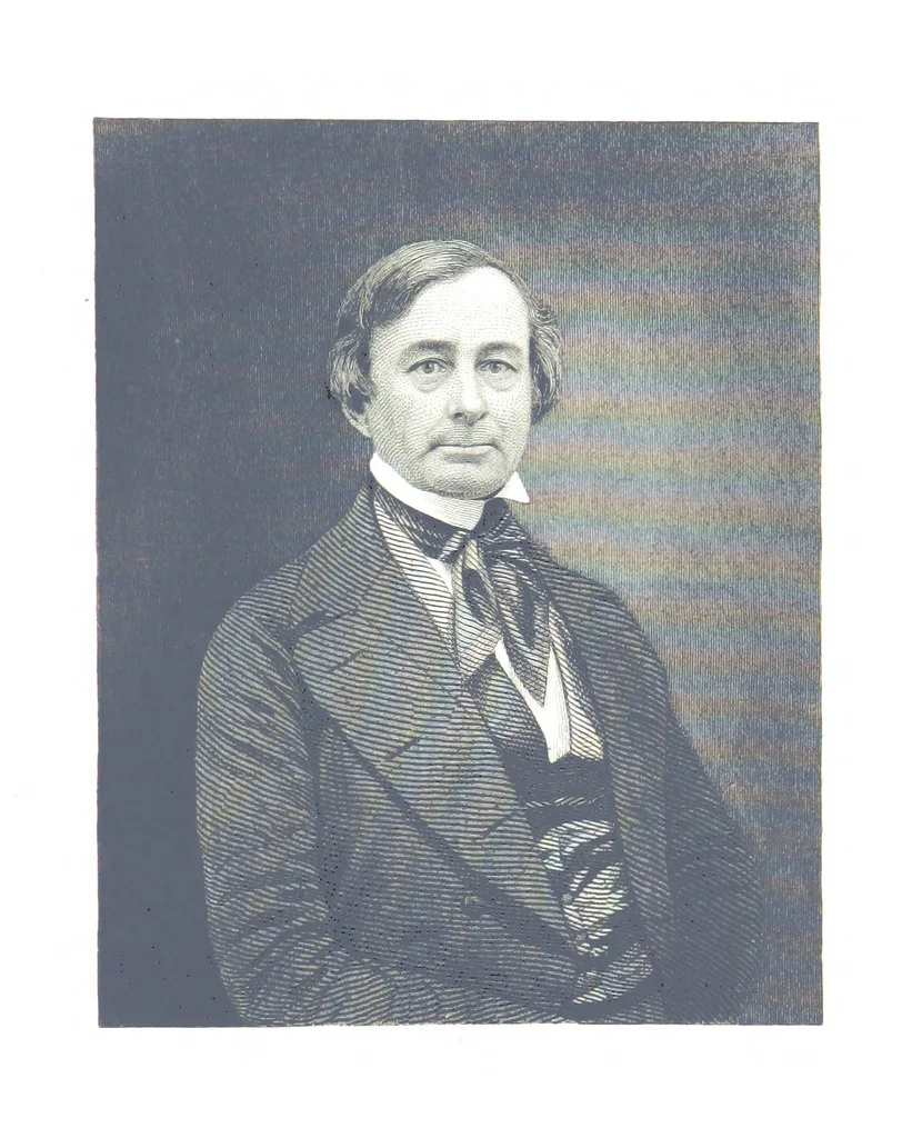 An illustration from History of Congress, biographical and political: comprising memoirs of members of the Congress of the United States, etc, 1848, leaf 527