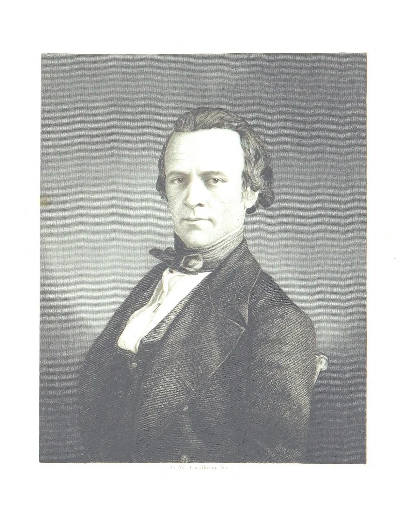 An illustration from History of Congress, biographical and political: comprising memoirs of members of the Congress of the United States, etc, 1848, leaf 536