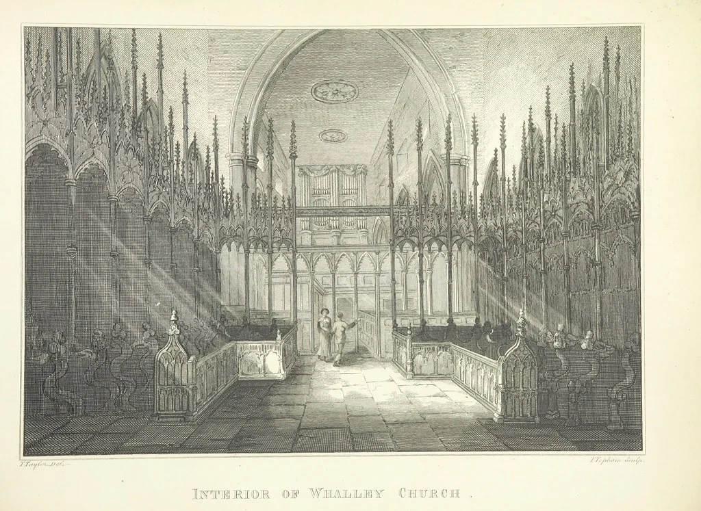 An illustration from An History of the original Parish of Whalley and Honor of Clitheroe. ... To which is subjoined an account of the Parish of Cartmell ... The Third edition, revised and enlarged. With additional engravings, 1872, leaf 10