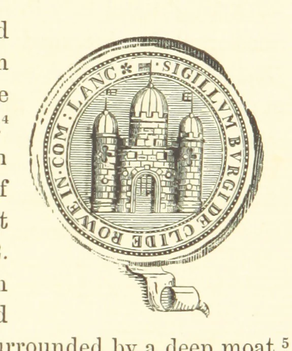 An illustration from An History of the original Parish of Whalley and Honor of Clitheroe. ... To which is subjoined an account of the Parish of Cartmell ... The Third edition, revised and enlarged. With additional engravings, 1872, leaf 137