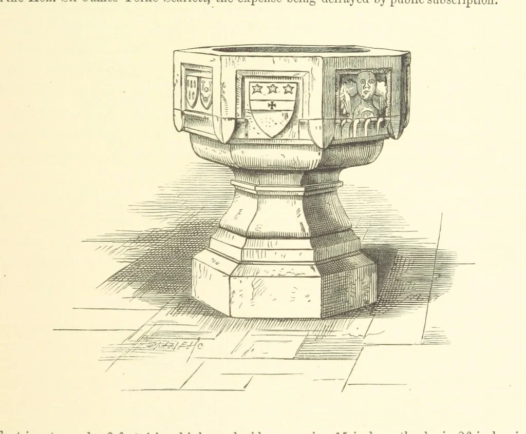 An illustration from An History of the original Parish of Whalley and Honor of Clitheroe. ... To which is subjoined an account of the Parish of Cartmell ... The Third edition, revised and enlarged. With additional engravings, 1872, leaf 221