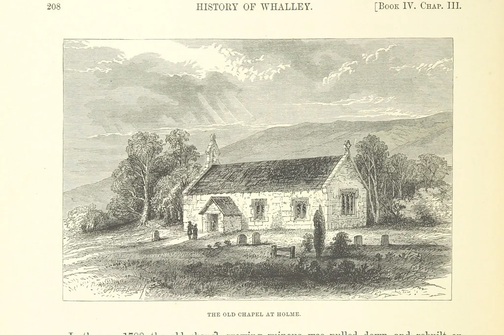 An illustration from An History of the original Parish of Whalley and Honor of Clitheroe. ... To which is subjoined an account of the Parish of Cartmell ... The Third edition, revised and enlarged. With additional engravings, 1872, leaf 288