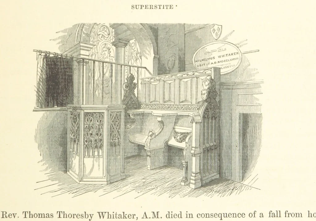An illustration from An History of the original Parish of Whalley and Honor of Clitheroe. ... To which is subjoined an account of the Parish of Cartmell ... The Third edition, revised and enlarged. With additional engravings, 1872, leaf 289