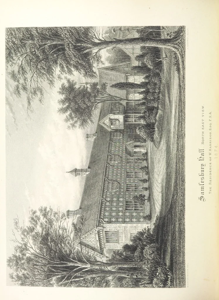 An illustration from An History of the original Parish of Whalley and Honor of Clitheroe. ... To which is subjoined an account of the Parish of Cartmell ... The Third edition, revised and enlarged. With additional engravings, 1872, leaf 436