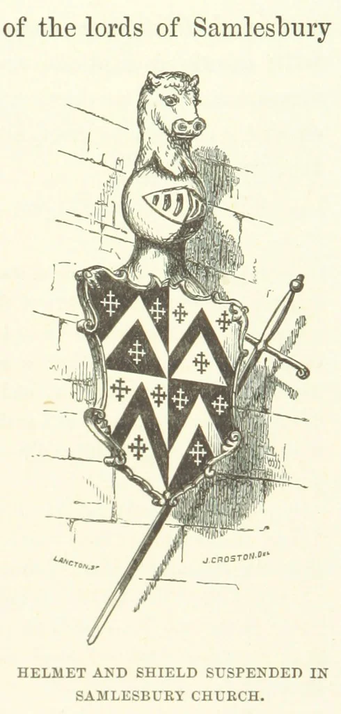 An illustration from An History of the original Parish of Whalley and Honor of Clitheroe. ... To which is subjoined an account of the Parish of Cartmell ... The Third edition, revised and enlarged. With additional engravings, 1872, leaf 441