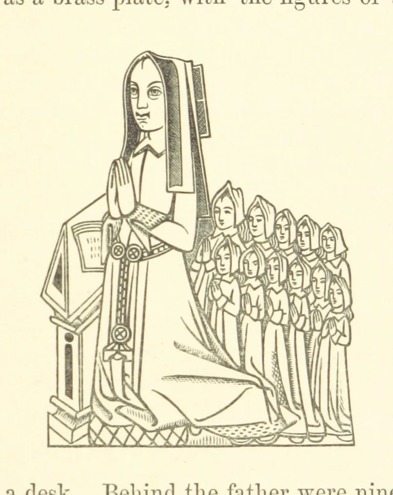 An illustration from An History of the original Parish of Whalley and Honor of Clitheroe. ... To which is subjoined an account of the Parish of Cartmell ... The Third edition, revised and enlarged. With additional engravings, 1872, leaf 45