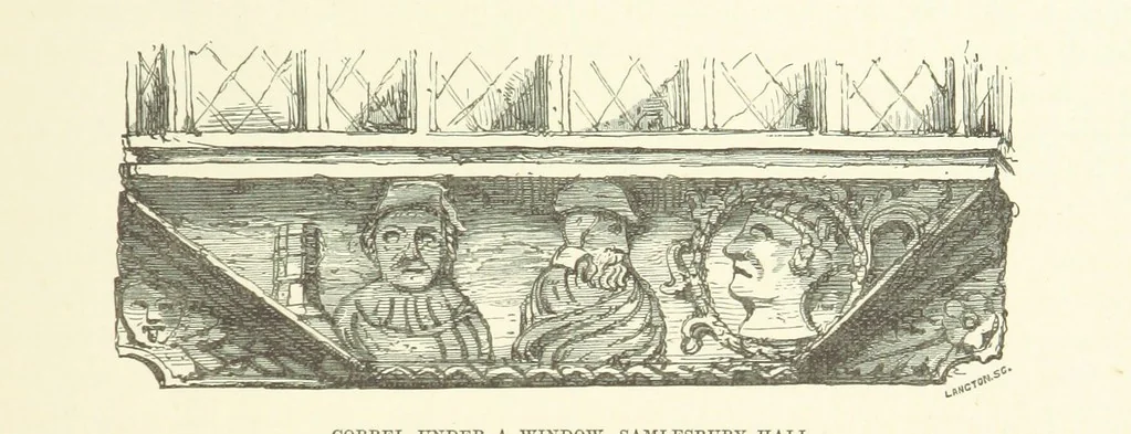 An illustration from An History of the original Parish of Whalley and Honor of Clitheroe. ... To which is subjoined an account of the Parish of Cartmell ... The Third edition, revised and enlarged. With additional engravings, 1872, leaf 455