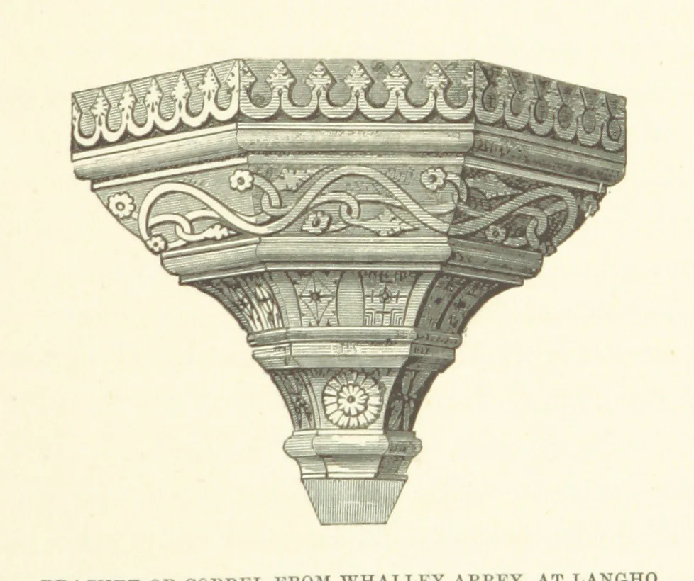 An illustration from An History of the original Parish of Whalley and Honor of Clitheroe. ... To which is subjoined an account of the Parish of Cartmell ... The Third edition, revised and enlarged. With additional engravings, 1872, leaf 529