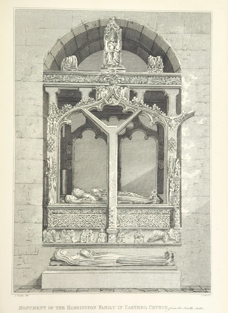 An illustration from An History of the original Parish of Whalley and Honor of Clitheroe. ... To which is subjoined an account of the Parish of Cartmell ... The Third edition, revised and enlarged. With additional engravings, 1872, leaf 715