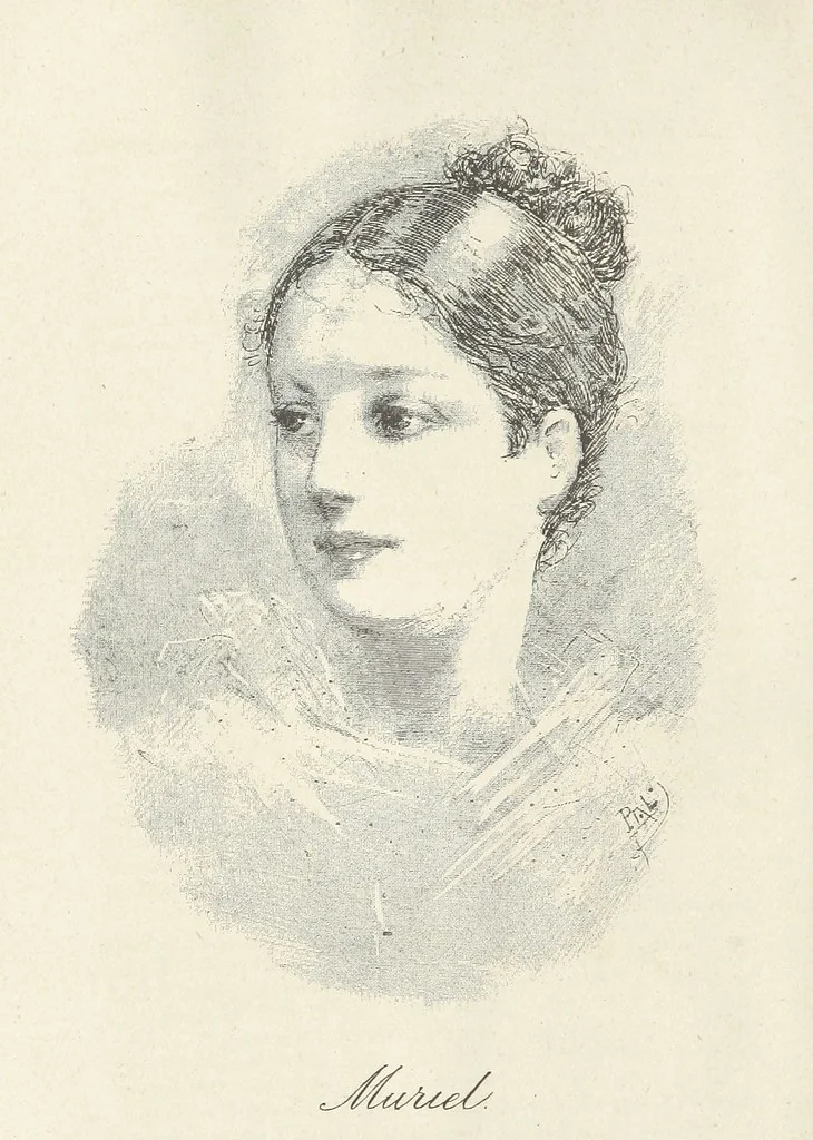 An illustration from The Veiled Hand, a novel of the sixties, the seventies, and the eighties, etc, 1892, leaf 14