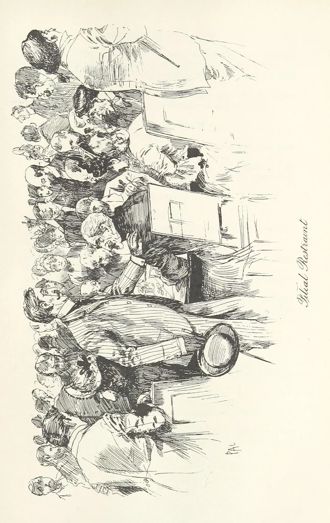 An illustration from The Veiled Hand, a novel of the sixties, the seventies, and the eighties, etc, 1892, leaf 173