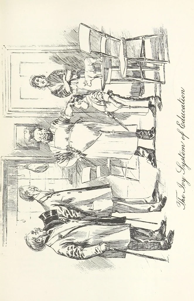 An illustration from The Veiled Hand, a novel of the sixties, the seventies, and the eighties, etc, 1892, leaf 301