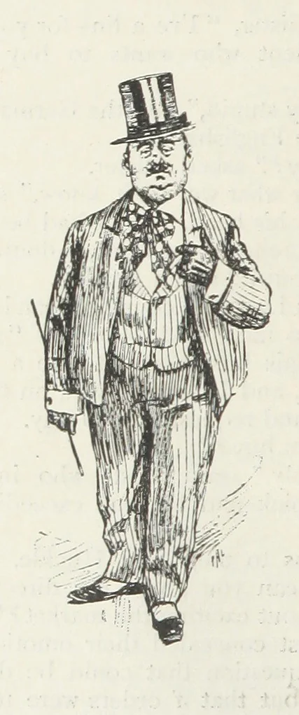 An illustration from The Veiled Hand, a novel of the sixties, the seventies, and the eighties, etc, 1892, leaf 326